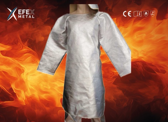 ALÜMİNİZE/ARAMİD ARKADAN BAGLI ÖNLÜK